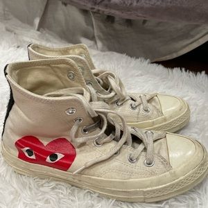 Comme Des Garçons Converse Size 7